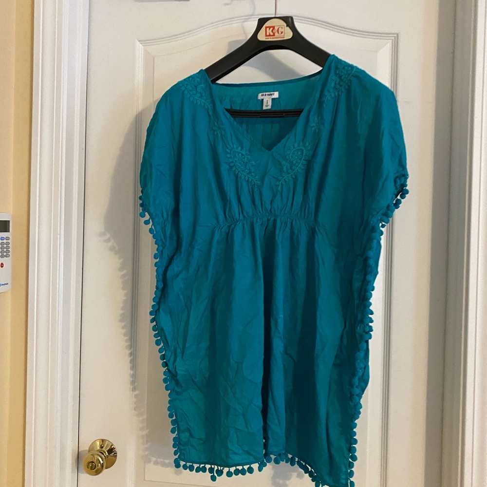Pool coverup tunic